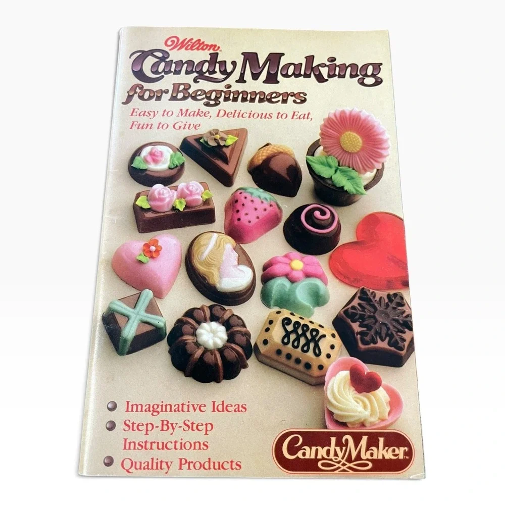 Wilton Candy Making for Beginners 1982 Vintage Booklet Easy Step-by-Step